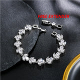 Sparkly CZ Tennis Bracelet for Bride/Bridesmaid