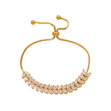CZ Crystal Tennis Bracelet Wedding Jewelry