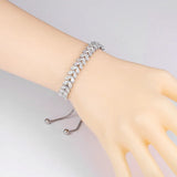 CZ Crystal Tennis Bracelet Wedding Jewelry