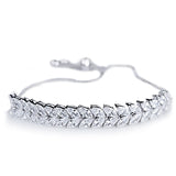 CZ Crystal Tennis Bracelet Wedding Jewelry