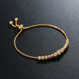 CZ Crystal Adjustable Bracelets for Women