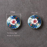 WEIYU 10pcs Ethnic Oil Drop Fower DIY Jewelry Charms Beads