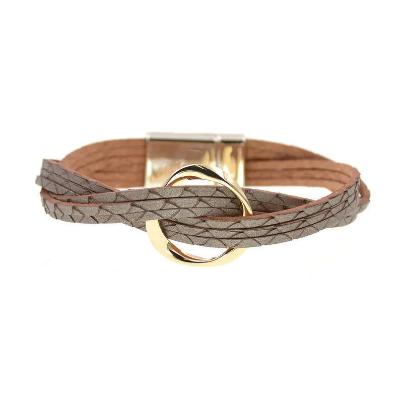 18 Colors Leather Bracelets for Couples