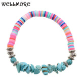 6MM Beaded Bracelet Natural Stone Beads Women's Fashion Jewelry