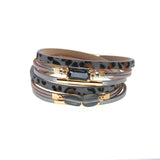 BOHEMIA Horse Fur Bracelets for Women Men's Multiple Layers Wrap Couple Jewelry