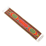 BOHO Cotton Bracelet Leather Charms Jewelry