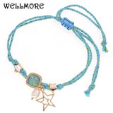 Bohemia Star Anklet Bracelet Foot Jewelry