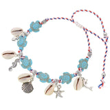 Bohemia Rope Chain Stone Tortoise Anklet Bracelet Foot Jewelry