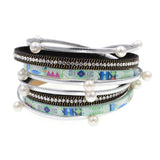 Bohemia Leather Beads Wrap Bracelet Jewelry