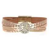 Leopard Print Bracelets for Women - Wrap Bracelets Female Jewelry