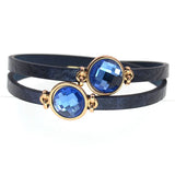 Glass Magnet Wrap Bracelets for Women
