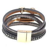 Multilayer Leather Bracelets for Women