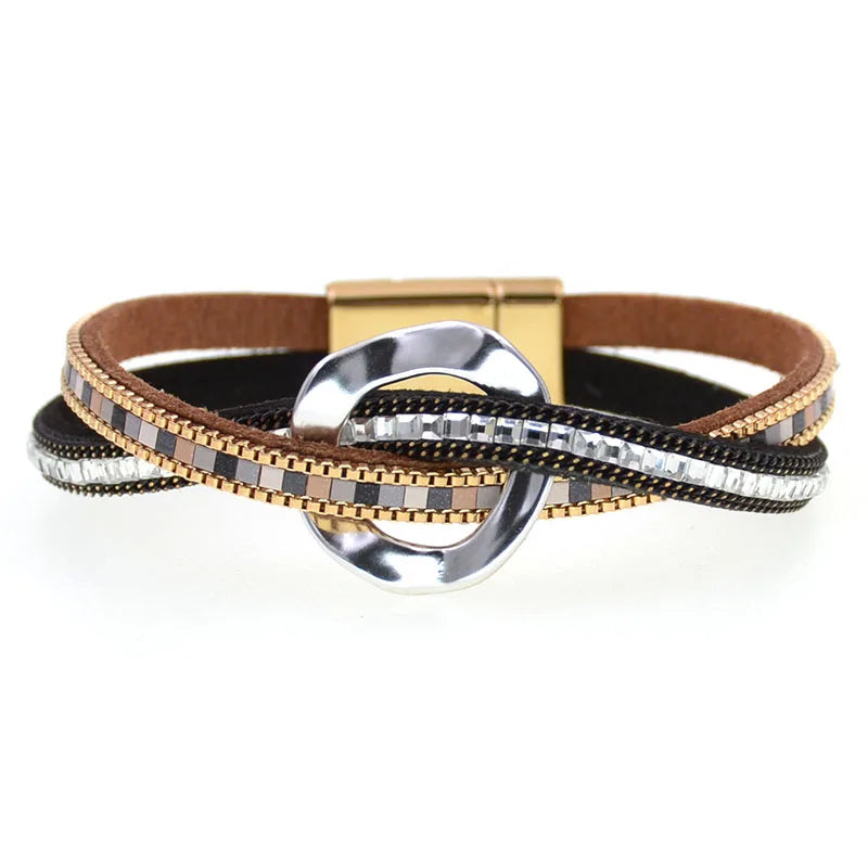 Vintage Bohemia Leather Bracelets for Women
