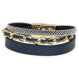Bohemia Leather Charm Bracelets for Women