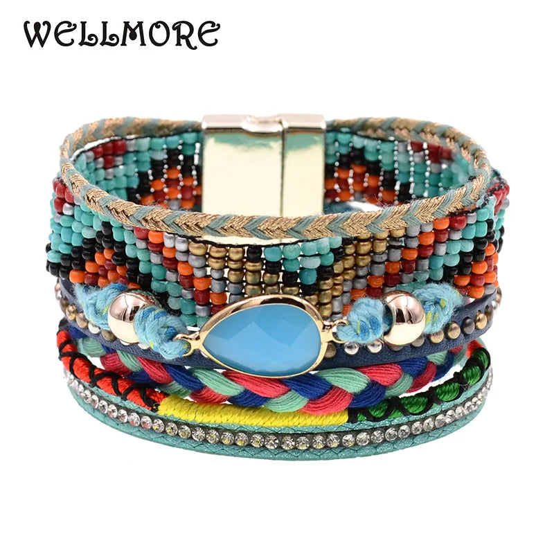 Bohemia Beads Charm Bracelet for Women