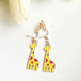 Girls Party Flower Cuff Earrings Korea Style Ear Clip