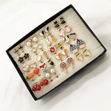 Cartoon Clip on Earrings Kids Flower Fish Heart Crown Shape No Pierced Cuff