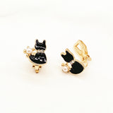Cartoon Clip on Earrings Kids Flower Fish Heart Crown Shape No Pierced Cuff