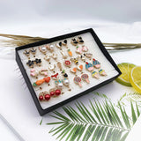 Cartoon Clip on Earrings Kids Flower Fish Heart Crown Shape No Pierced Cuff