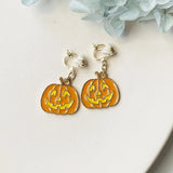 Halloween Clip on Earrings Adult Child No Pierced Earrings Ear Clip