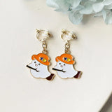 Halloween Clip on Earrings Adult Child No Pierced Earrings Ear Clip