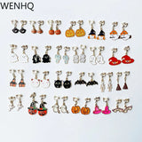 Halloween Clip on Earrings Adult Child No Pierced Earrings Ear Clip