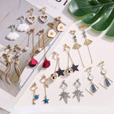 Women's Clip on Earrings No Pierced Cuff Earrings
