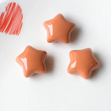 20-30Pcs Star Love Heart Resin DIY Decor Material Hair Bow Center