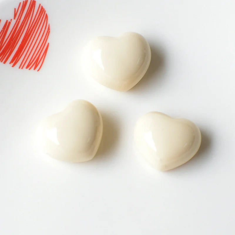 20-30Pcs Star Love Heart Resin DIY Decor Material Hair Bow Center