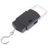 WH-A08L 50kg x 10g Mini Digital Luggage Scale LCD Electronic Hanging Scale
