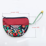 10PC Chinese Silk Bags Pouchs Wallet