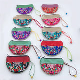 10PC Chinese Silk Bags Pouchs Wallet