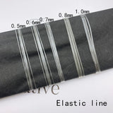 Transparent Elastic Line for DIY Bracelet Making
