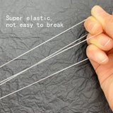 Transparent Elastic Line for DIY Bracelet Making