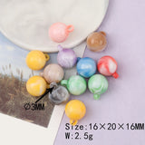 100Pcs 16*20MM Hand Made Bubblegum Beads Gradient Effect Ball-Shape Beads
