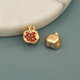 10Pcs 10*11MM Necklace Pendants DIY Char Fruits Shape
