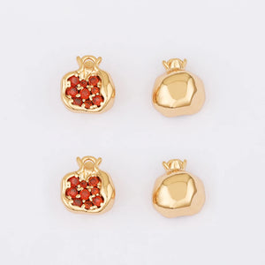 10Pcs 10*11MM Necklace Pendants DIY Char Fruits Shape