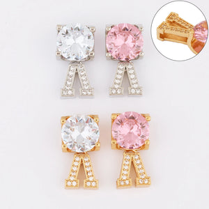 20Pcs 12*22MM Rhodium V Shape Necklace Pendant Jewelry Findings DIY Making