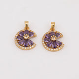 20Pcs Lemon Shape DIY Necklace Pendants Jewelry Findings