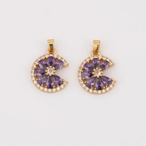 20Pcs Lemon Shape DIY Necklace Pendants Jewelry Findings