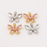 20Pcs Butterfly Shape Necklace Pendant DIY Charms Jewelry Findings