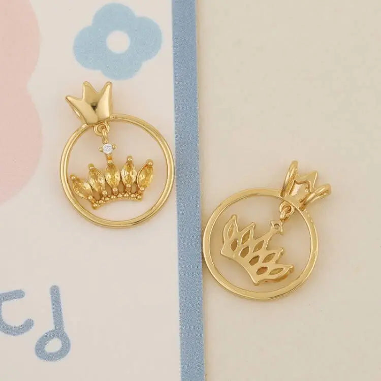 20Pcs Round Shape DIY Necklace Pendant Jewelry Findings & Components