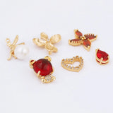 20Pcs CZ Charms for Necklace/DIY Hand Made Jewelry/Earring Findings Components