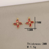 20Pcs CZ Charms for Necklace/DIY Hand Made Jewelry/Earring Findings Components