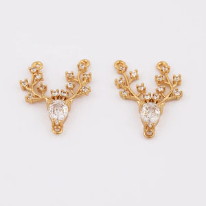 30Pcs Animal Shape Necklace Pendant Hand Made Jewelry Findings
