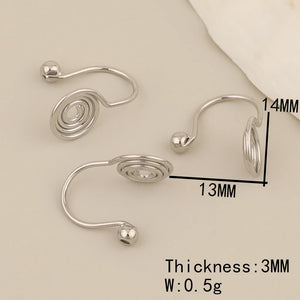30Pcs Earrings Stud/Jewelry Accessories/Genuine Plating/DIY Making