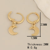 30Pcs Earrings Stud/Jewelry Accessories/Genuine Plating/DIY Making