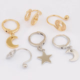 30Pcs Earrings Stud/Jewelry Accessories/Genuine Plating/DIY Making