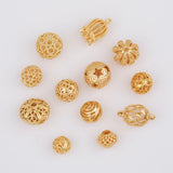 40Pcs Plating Jewelry Accessories Beads Multi Shapes Findings & Components
