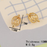 40Pcs Plating Jewelry Accessories Beads Multi Shapes Findings & Components
